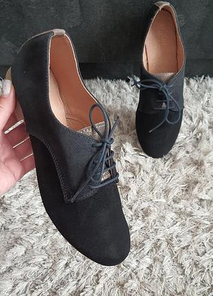 Туфли-мокасины camarade andre нат.замша р.37.