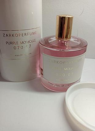 Прем’єра аромату: 2019 бренд: zarkoperfume серія: purple molecule 070.07 група товару: парфумована в