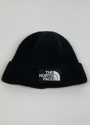 Чорна юніорська шапка The North Face