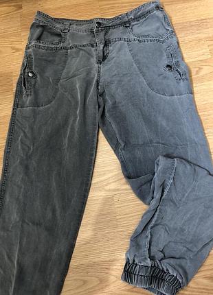 Штани карго з ліоцеллу тонкі натуральні