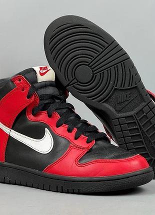 Кросівки дитячі nike dunk high deadpool red/black розмір 36.5 ,устілка 23 см1 фото