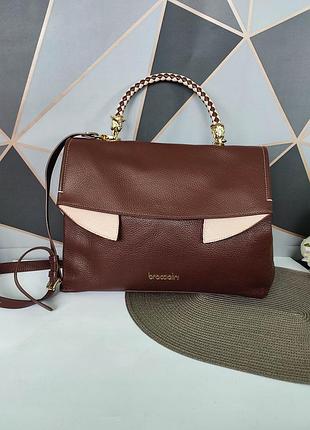 Шкіряна жіноча сумочка braccialini
