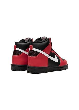 Кросівки дитячі nike dunk high deadpool red/black розмір 36.5 ,устілка 23 см6 фото