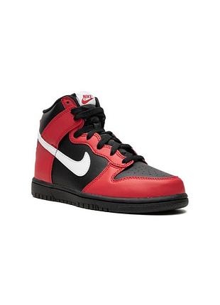 Кросівки дитячі nike dunk high deadpool red/black розмір 36.5 ,устілка 23 см5 фото