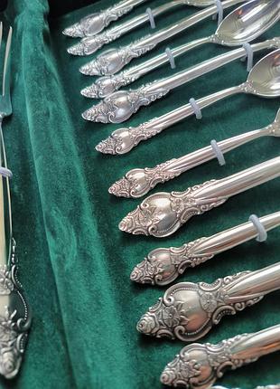 Столовые приборы серебряная роза зуда4 фото