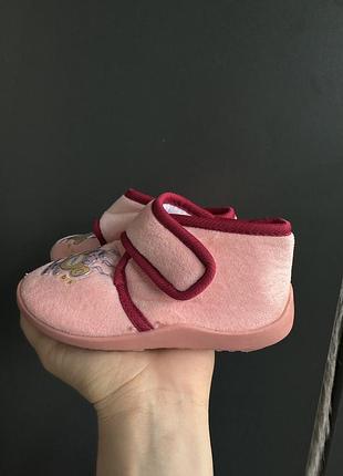 Капці для дівчинки в садочок 15см устілка