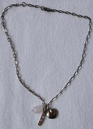 Срібний ланцюжок з підвісом