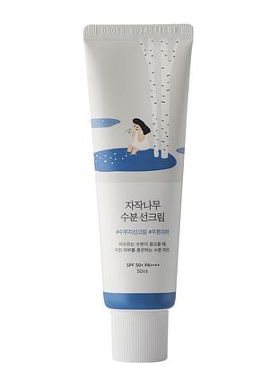 Round lab - зволожувальний сонцезахисний крем sun cream spf50+