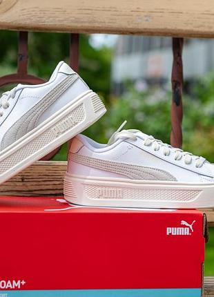 Жіночі кросівки puma smash platform v3 mono twist 395318 05 оригінал3 фото