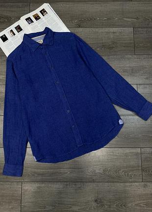 Фірмова льняна сорочка fil noir