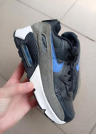 Кожаные кроссовки nike air max