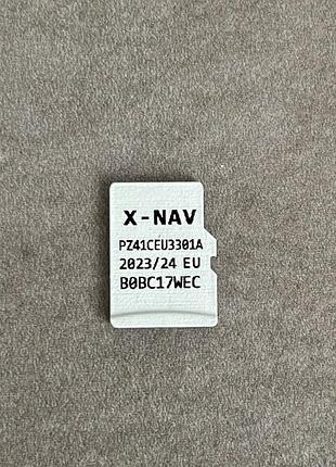 Навігаційна micro sd карта для toyota aygo pz41ceu3301a європа 2023/24 р. 8 gb