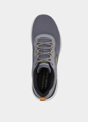 Оригінальні чоловічі кросівки skechers / кросівки сірого кольору4 фото