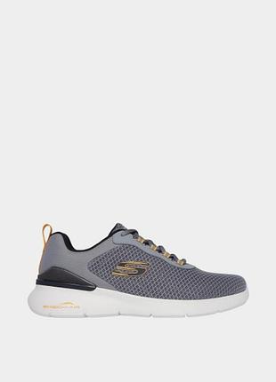 Оригінальні чоловічі кросівки skechers / кросівки сірого кольору