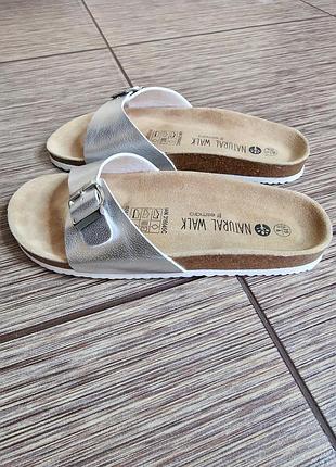 Стильні сабо, шльопанці natural walk в стилі birkenstocks