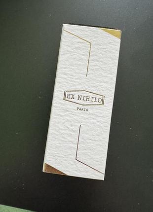 Пробник ex nihilo gold immortals, 2мл