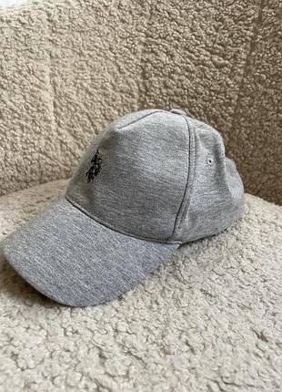 Сіра бейсболка від u.s. polo assn