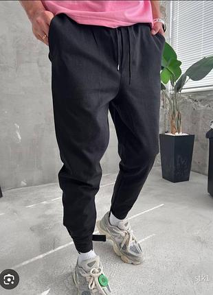 Мужские брюки штаны на резинке tello jns городские штаны телло джинс