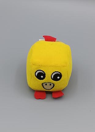 Винтажная коллекционная игрушка 2001 года лего lego primo shape в виде квадратной утки с пищалкой