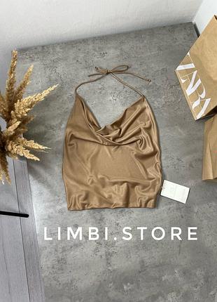 🌷новий топ з відкритою спинкою pull and bear новый топ на завязках с открытой спинкой спиной