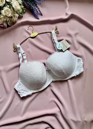 Білий мереживний бюст від c&a