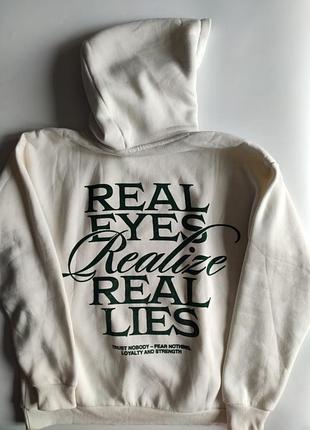 Худи с капюшоном black squad (new yorker) 05.03.120.0552 офф вайт р.м