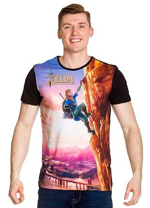 Футболка zelda - breath of the wild link full размер м