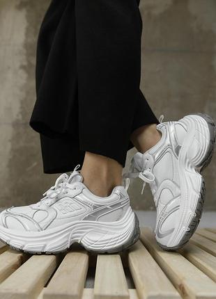 👟 жіночі кросівки new balance white grey 👟