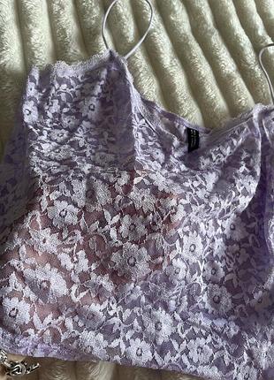 Кружевний топ