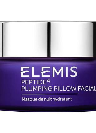 Elemis peptide4 plumping pillow facial - охолоджуюча нічна крем-маска, 50 мл