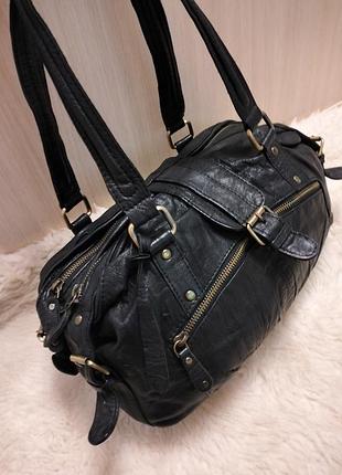 Шкіряна сумка topshop