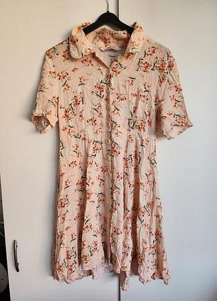 Цветочное милое платье сарафан винтажный стиль ретро