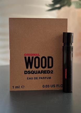 Оригінал пробник парфум парфумована вода dsquared2 original wood