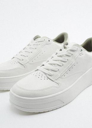 Білі кросівки 41 zara