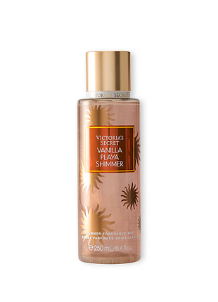 Парфюмированный спрей с шиммером body fragrance vanilla playa shimmer fragrance mist