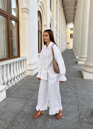 Літній костюм сорочка брюки