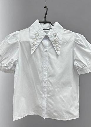 Блуза для девочки kids с1265white