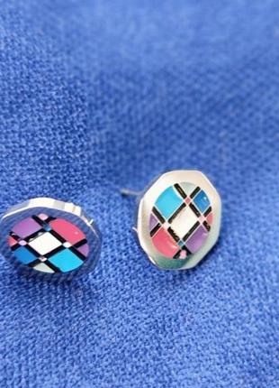 Серьги пусеты