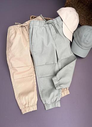 Джогери бежеві h&m 98,122 см в наявності в україні