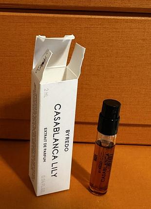 ♥️byredo casablanca lily perfume, пробник, оригинал ♥️