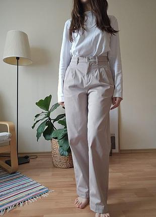 Брюки женские carhartt wip. брюки с защипами.