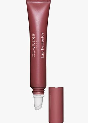 Clarins lip perfector glow мерехтливий блиск для губ та щік
