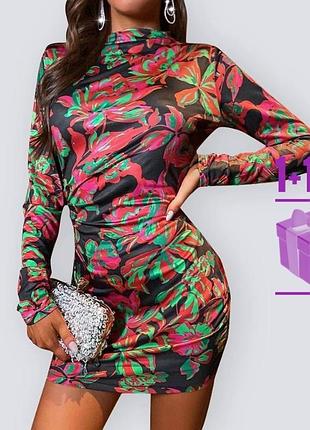 🥰 міні сукня в принт zara