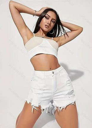 Шорти жіночі білі