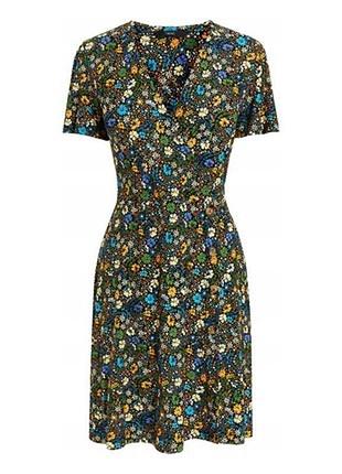 🥰 сукня в квіточки next віскоза