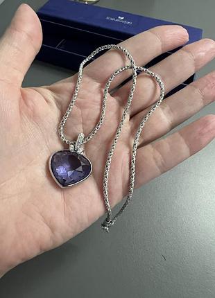 Намисто кулон ланцюжок swarovski