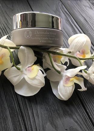 Скраб для обличчя dermalactives purifying gentle facial scrub
