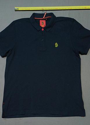 Плечи 42 см luke 1977 поло черного цвета size large 100% cotton