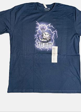 Футболка чоловіча teeturtle 100% котон xxl