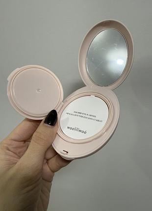 Корейский солнцезащитный бальзам wooliliwoo egg sun balm spf50+ pa++++7 фото